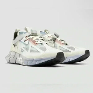 5 Reebok Zig Kinetica Concept Type Ian Paley White Mens Trainers Sneakers size 7